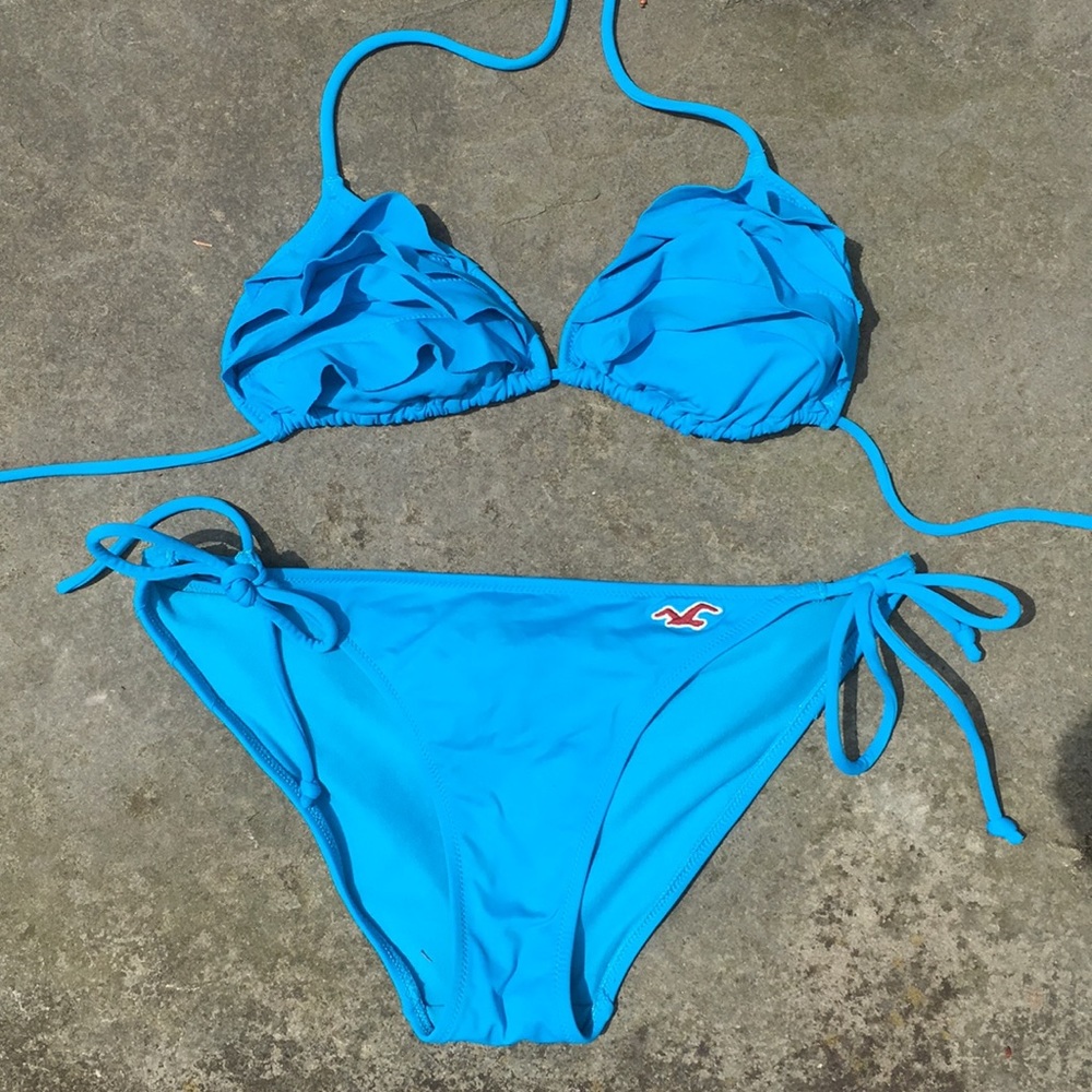 Hollister Ruffle Bikini Set